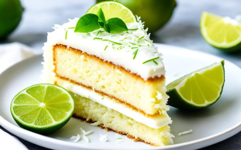 Tropical Coconut and Lime Cake Recipe for Summer Baking