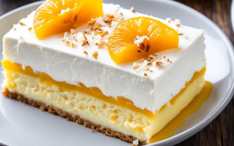 Exotic Coconut and Passion Fruit Cake for a Unique Dessert