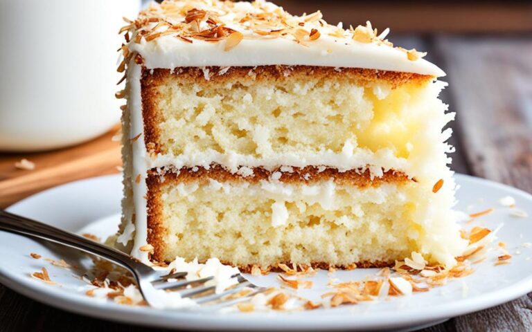 Rich Creamed Coconut Cake for a Luxurious Treat