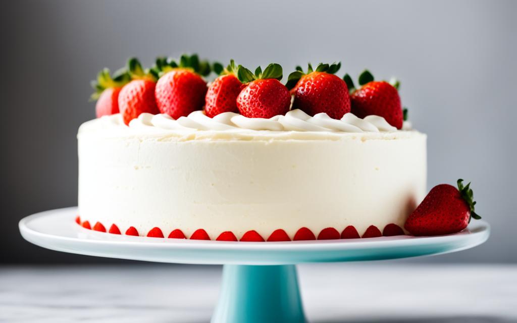 Decorate Cake with Strawberries