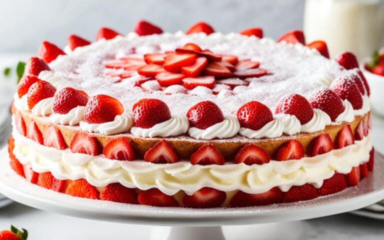Ideas for a Beautifully Decorated Strawberry Cake