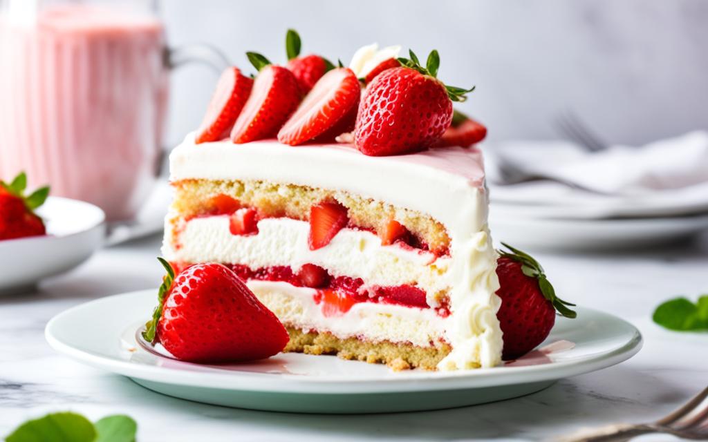 Fresh Cream Strawberry Cake