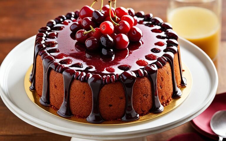 Rich and Fruity Cake with Cherries: A Holiday Favorite