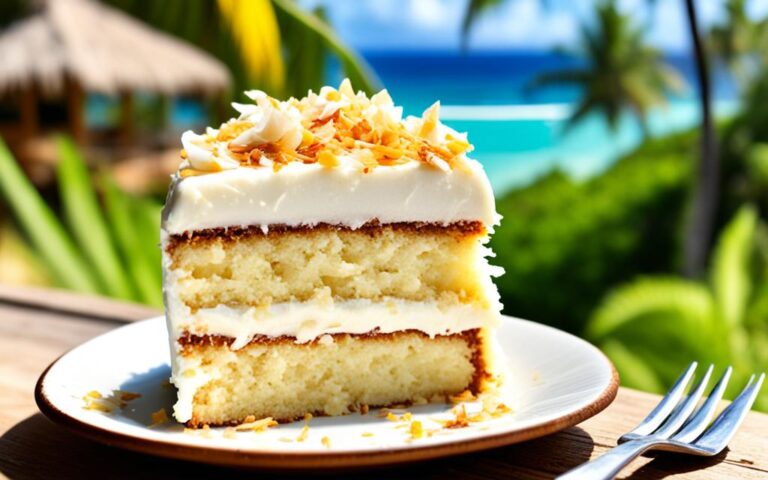 Authentic Jamaican Coconut Cake: Rich and Flavorful