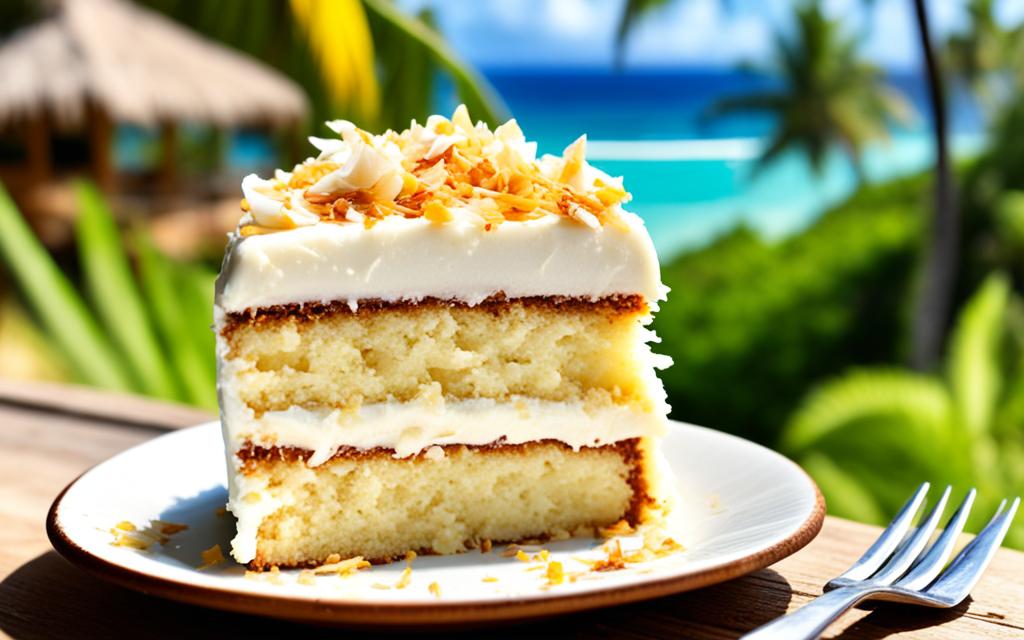 Jamaican Coconut Cake