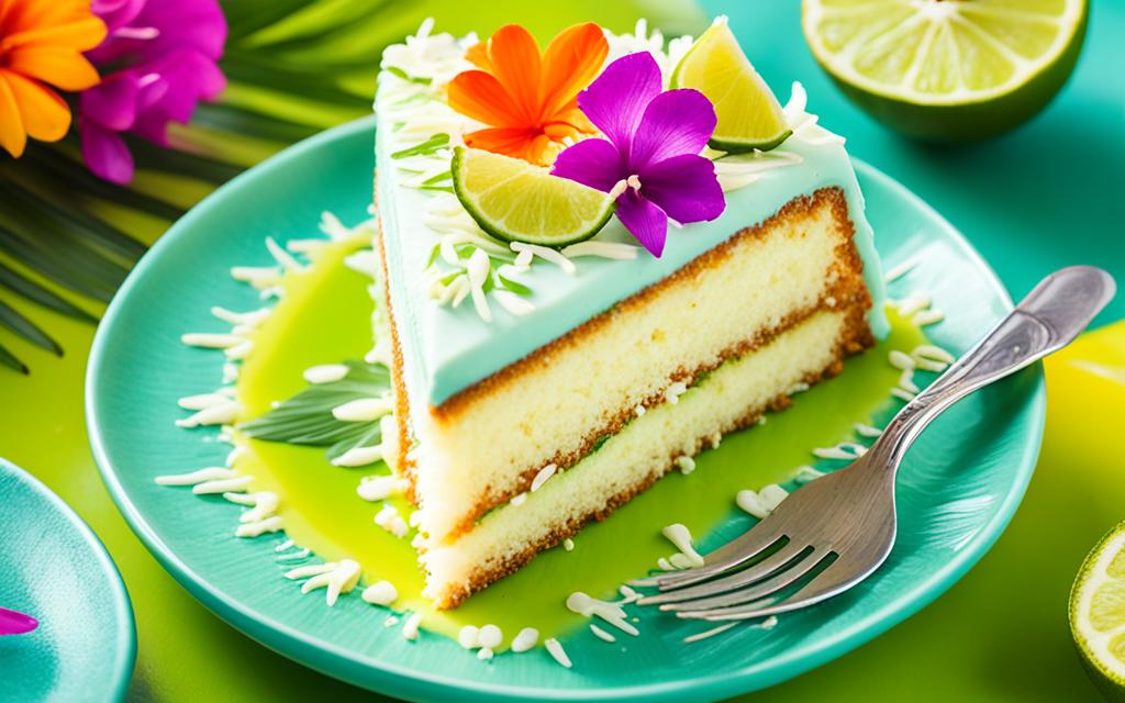 Lime Coconut Cake