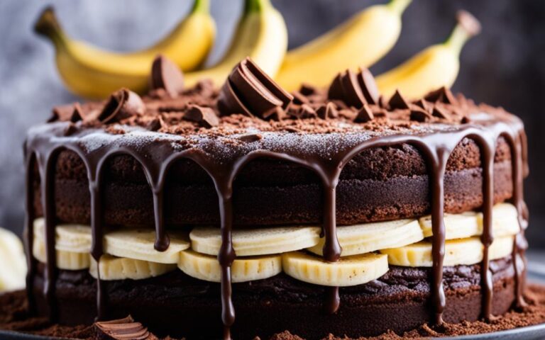 Indulgent Chocolate and Banana Cake by Mary Berry