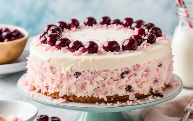 Mary Berry’s Coconut and Cherry Cake: A Flavorful Combination