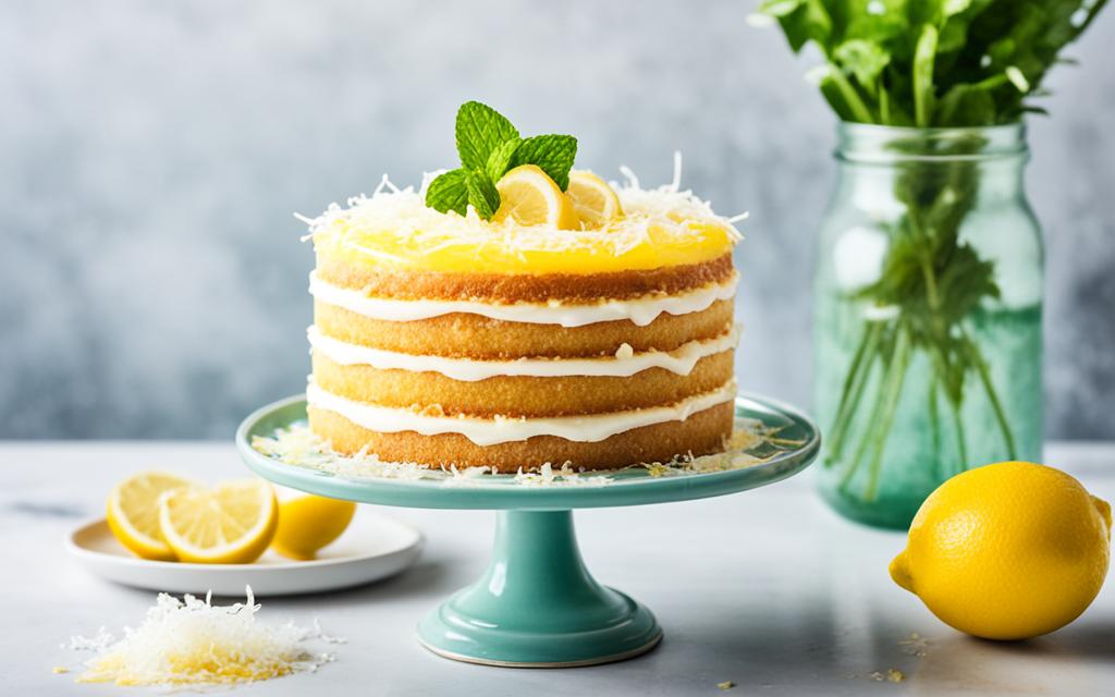 Mary Berry Lemon and Coconut Cake