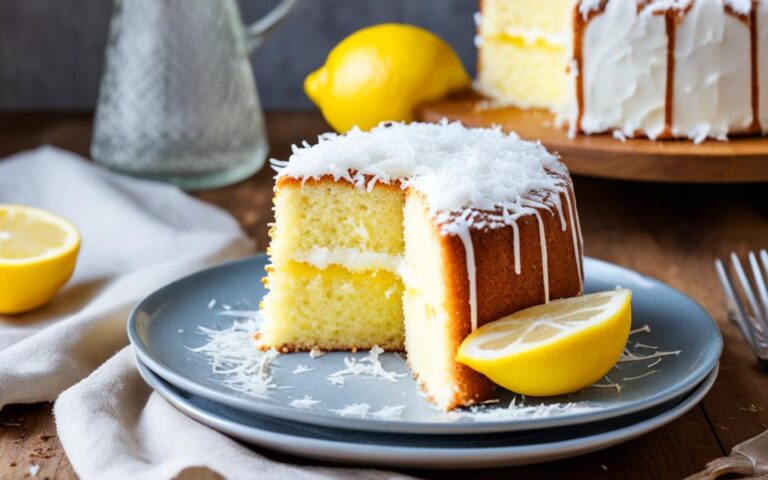 Mary Berry’s Lemon and Coconut Cake: A Refreshing Recipe