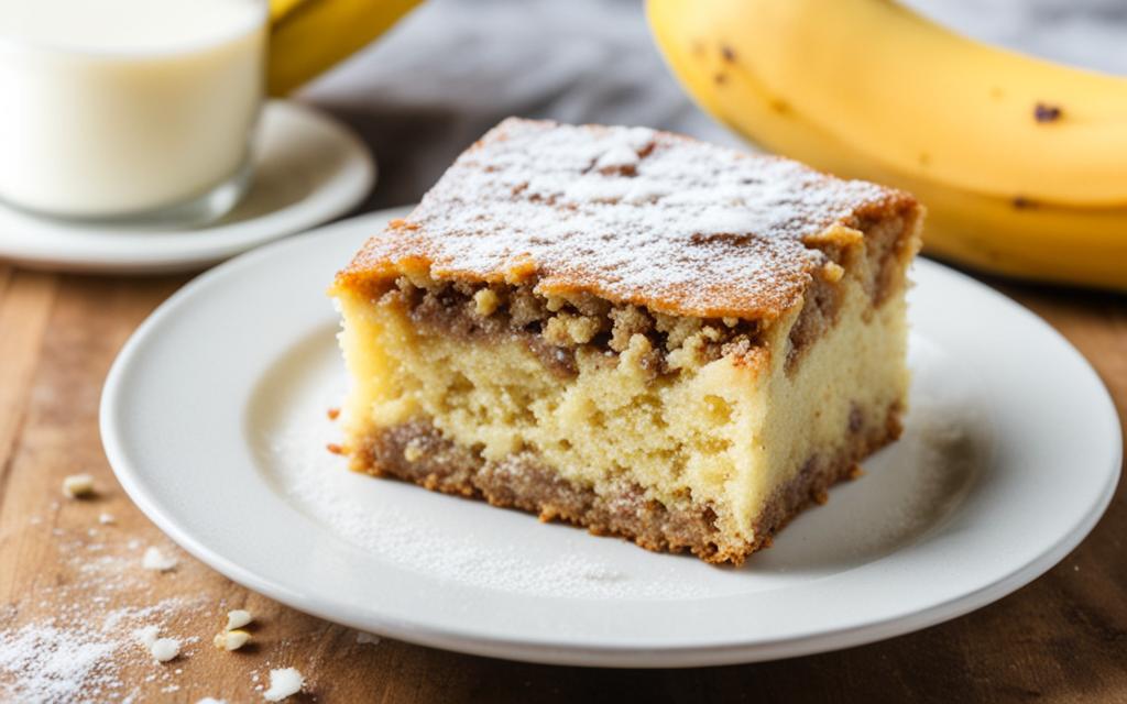 Microwave Cake with Banana