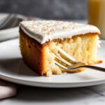 Microwave Vanilla Cake