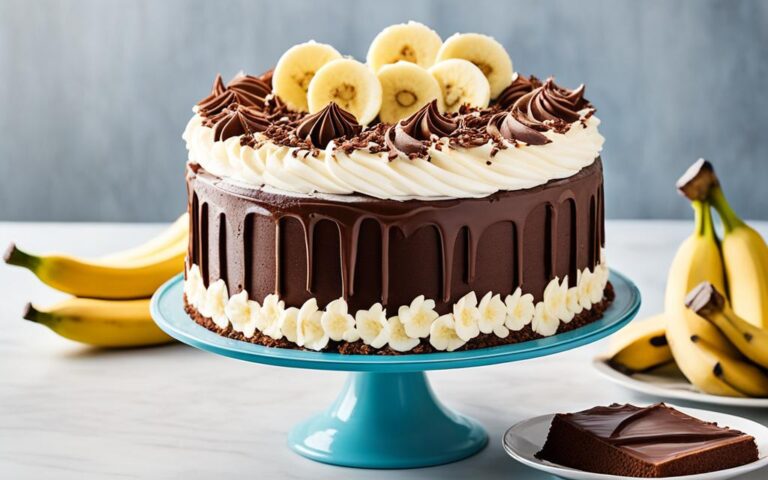 Gourmet Chocolate and Banana Cake Recipe for Special Occasions