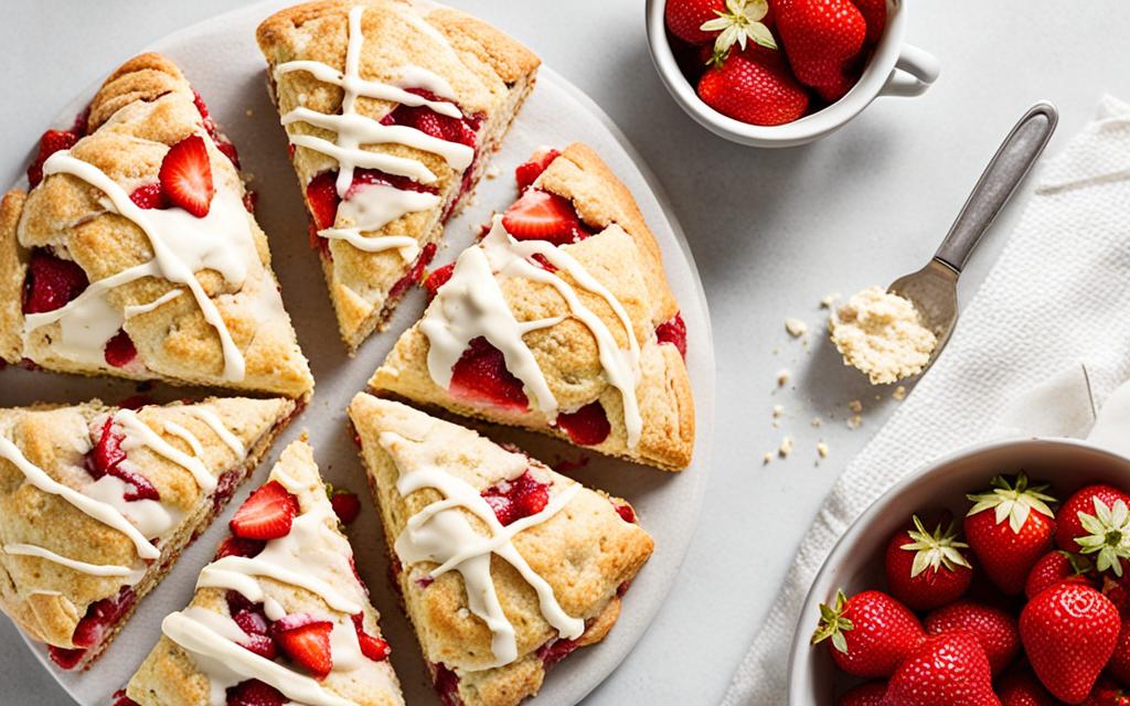 Strawberry Buttermilk Scones