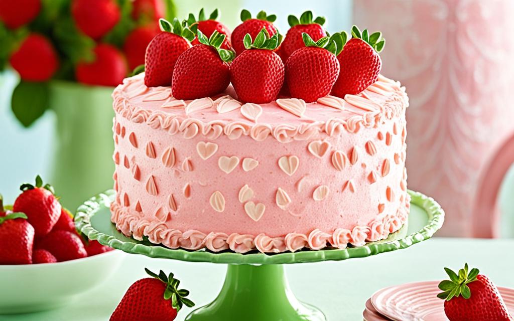 Strawberry Cake Shape