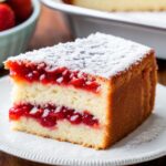 Strawberry Jam Cake