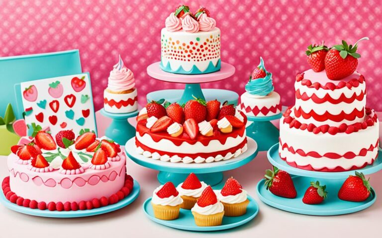 Fun and Games with Strawberry Shortcake Themed Cakes