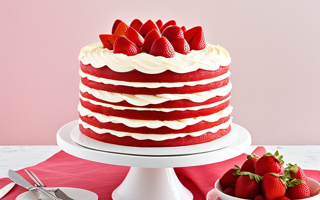 Strawberry Themed Cake