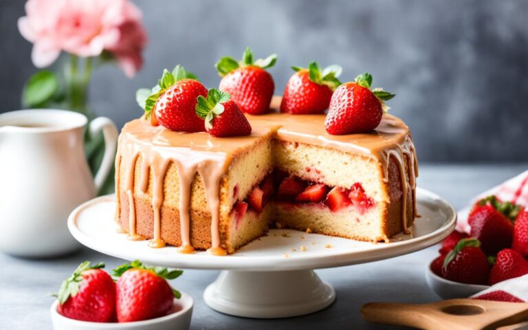 Delightful Strawberry Upside Down Cake Recipe