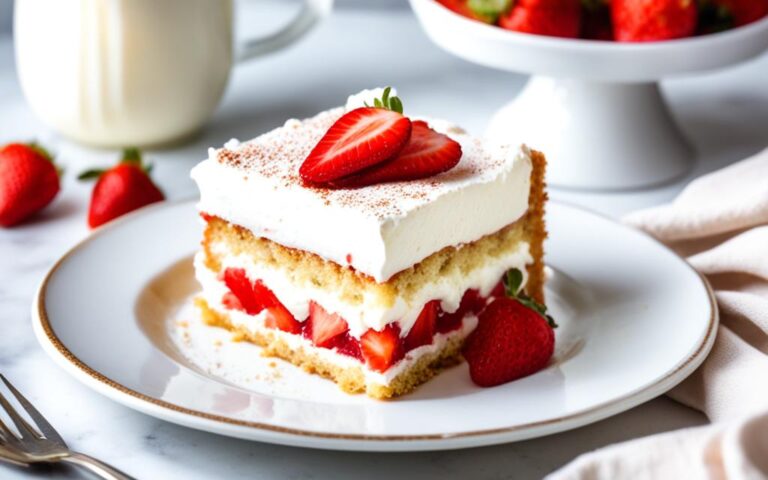 Light and Airy Strawberry and Fresh Cream Cake