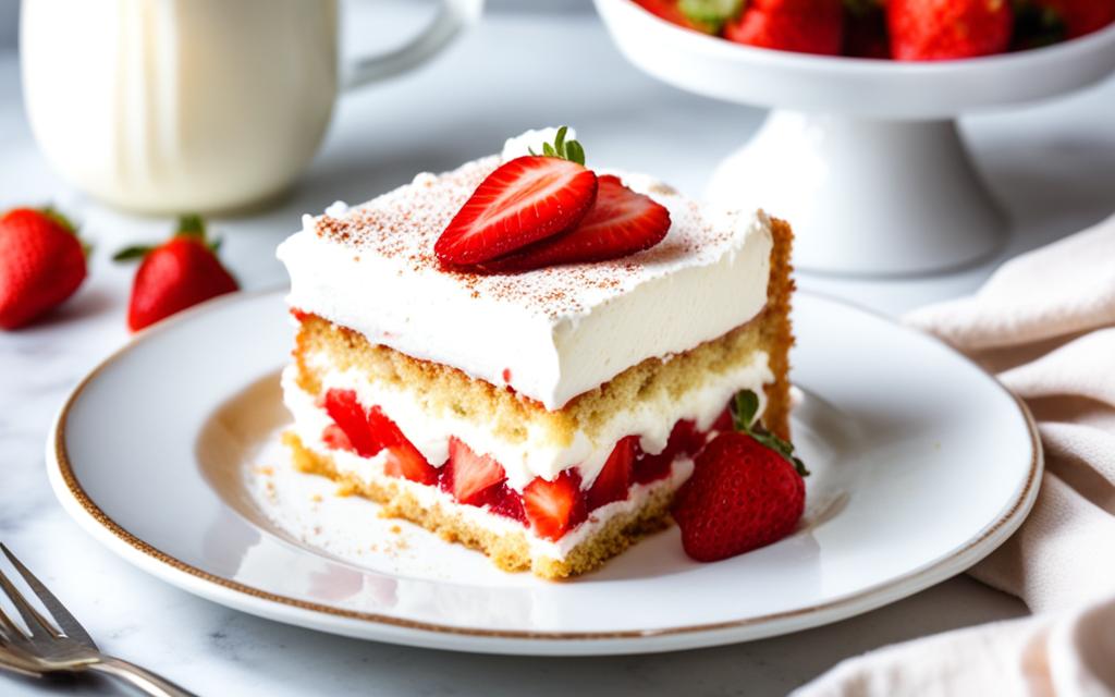 Strawberry and Fresh Cream Cake