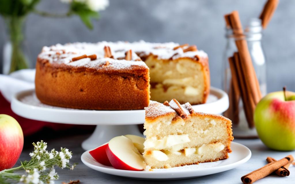 Traditional Norwegian Apple Cake