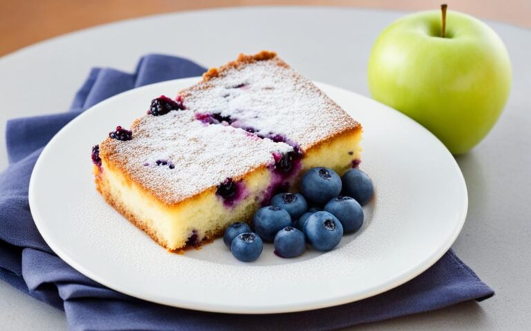 Apple and Blueberry Cake: Bursting with Fresh Flavors