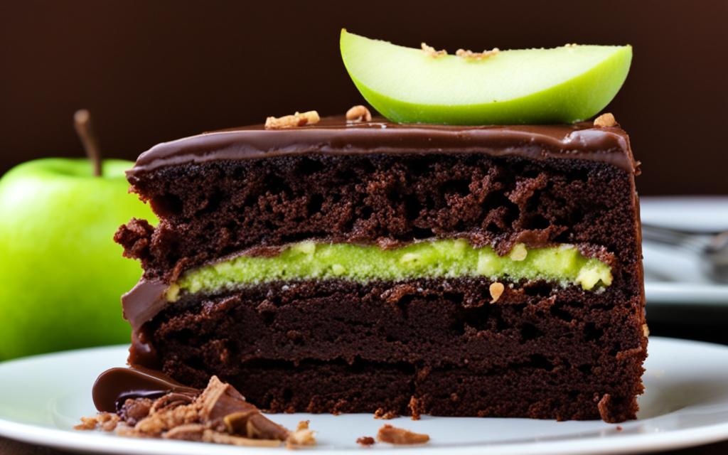 apple and chocolate cake