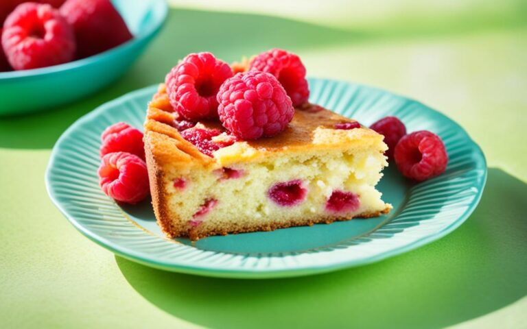 Delightful Apple and Raspberry Cake for a Summer Treat