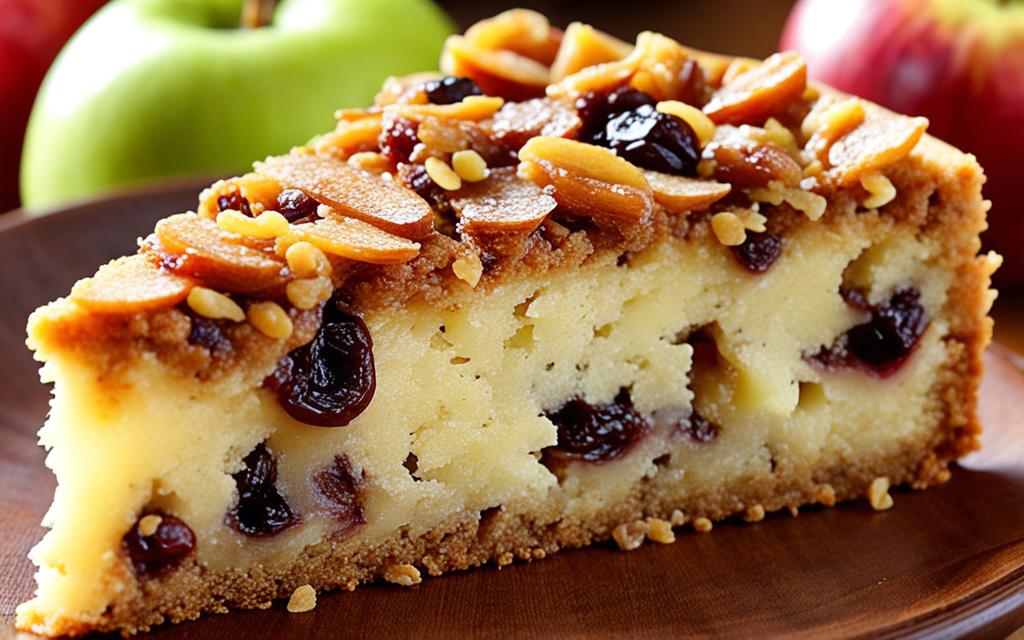 apple raisin cake nutritional information