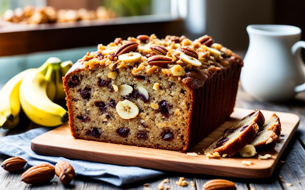 banana date nut bread