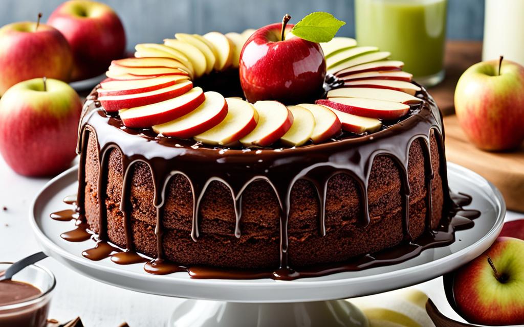 chocolate and apple dessert