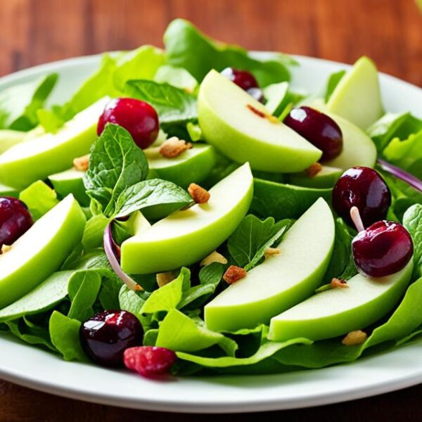 Crunchy Apple Green Salad Recipe