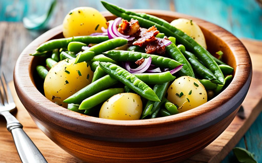 green bean and potato salad recipe