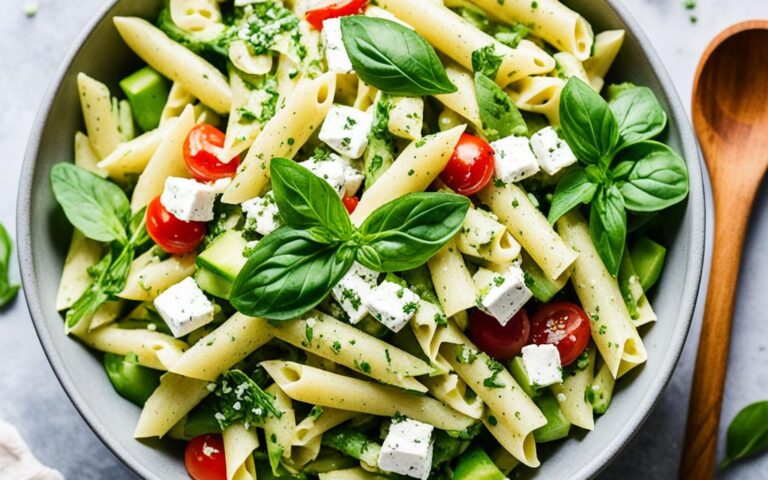 Creamy Green Goddess Pasta Salad Recipe