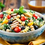 pasta salad with protein