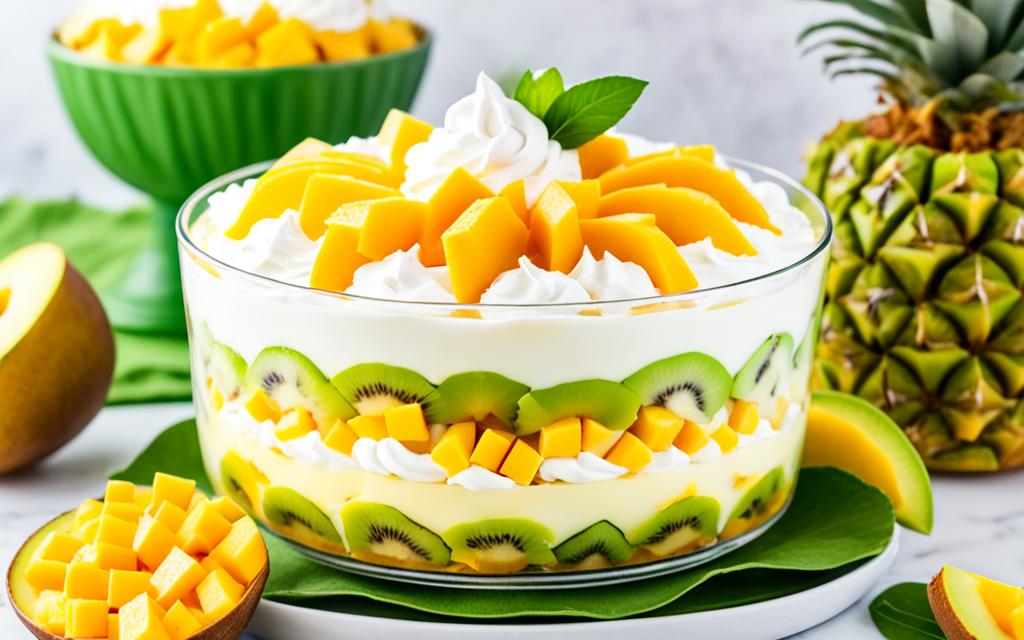 presentation ideas for mango trifle