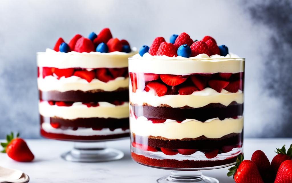 red velvet trifle