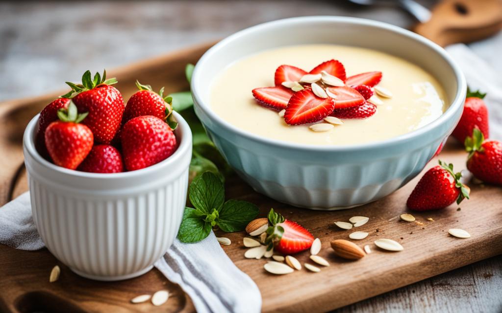 vegan vanilla custard recipe