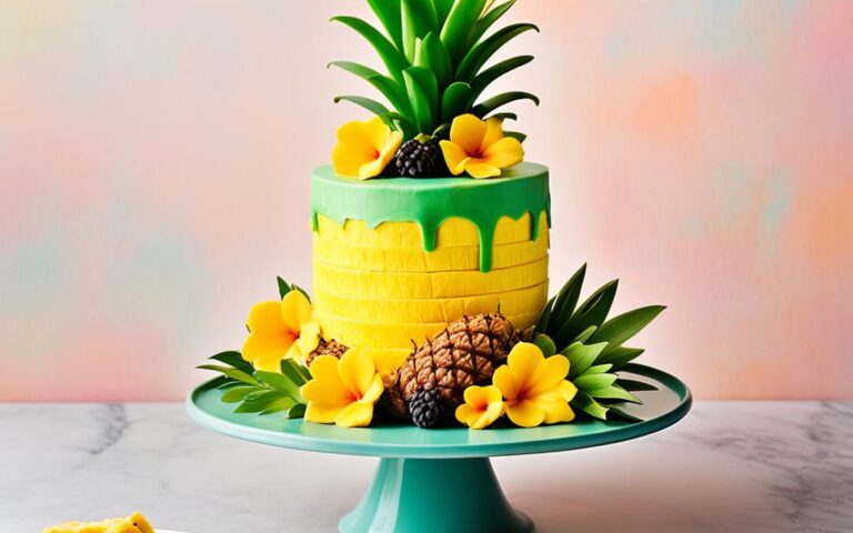 Tropical Banana Cake with Pineapple: A Sweet Escape