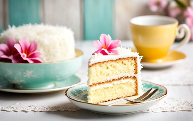 Discovering the Charm of Coconut Cake in the UK