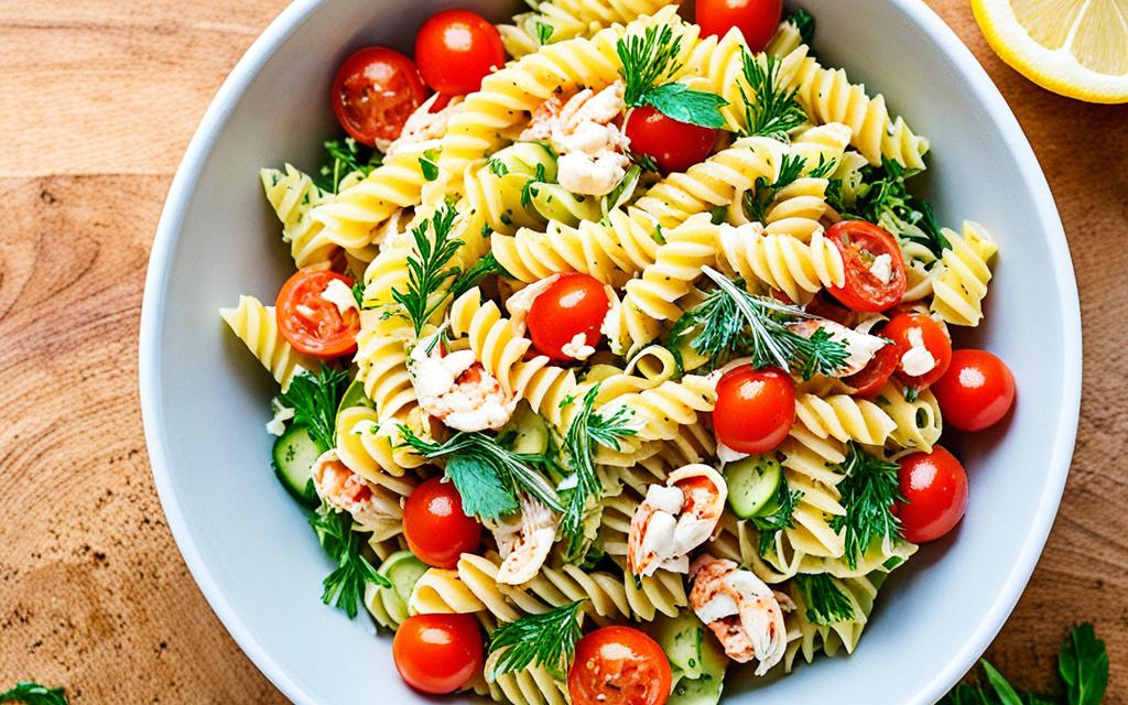 Crab Pasta Salad