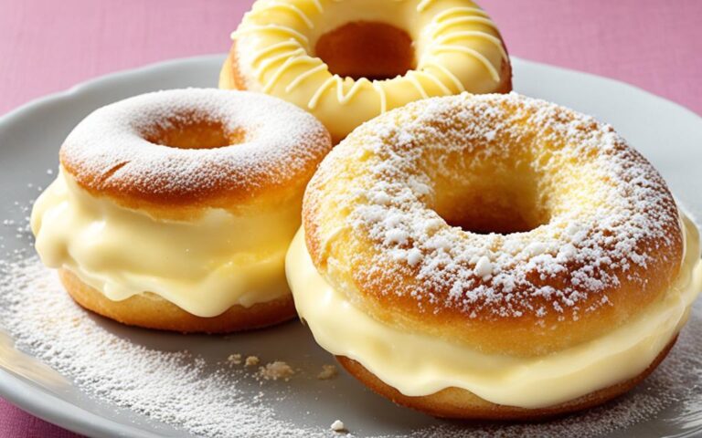 Creamy Centers: Custard Filled Doughnuts Recipe
