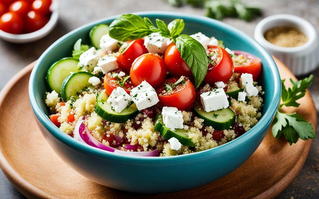 Greek-Inspired Quinoa Salad Image