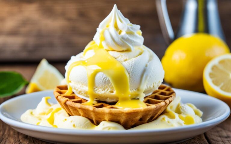 Citrus Swirl: Lemon Custard Ice Cream Recipe