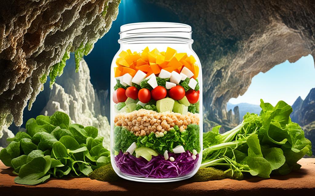 Protein Salad in a Cave