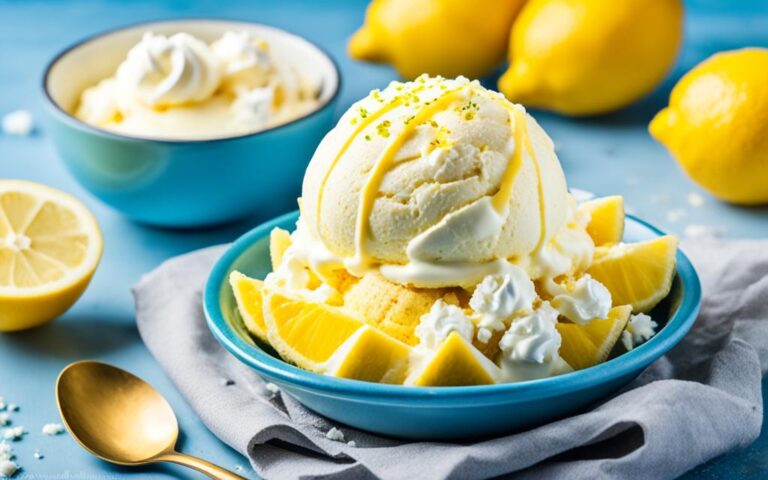 Citrus Chill: Recipe for Lemon Custard Ice Cream