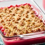 Rhubarb Custard Crisp Recipe