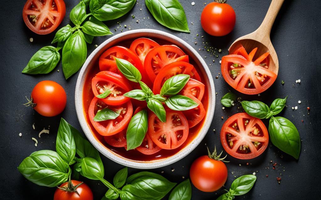 Tomato Basil Vinaigrette Image