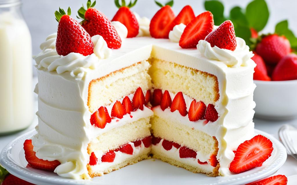 Whipped Cream and Strawberry Filling